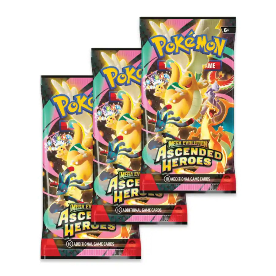 Pokémon - Trading Card Game: Mega Evolution - Ascended Heroes Tech Sticker Collection- Gastly