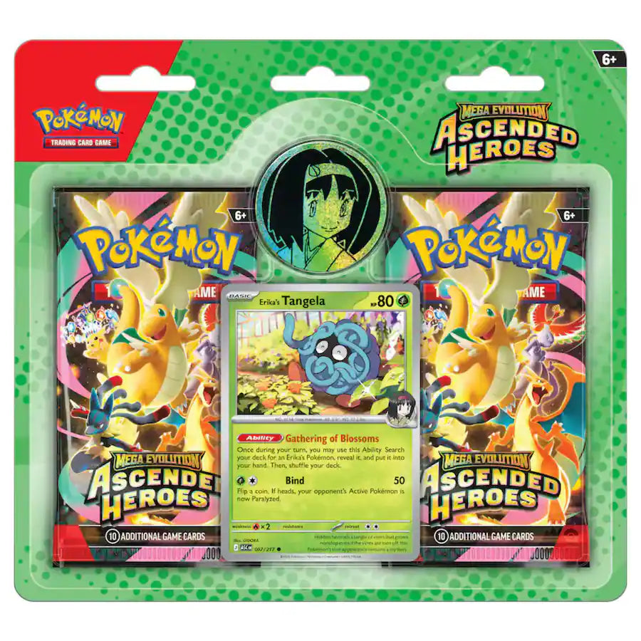 Pokémon - Pokémon ME2.5 Ascended Heroes 2-Pack Blisters Erika