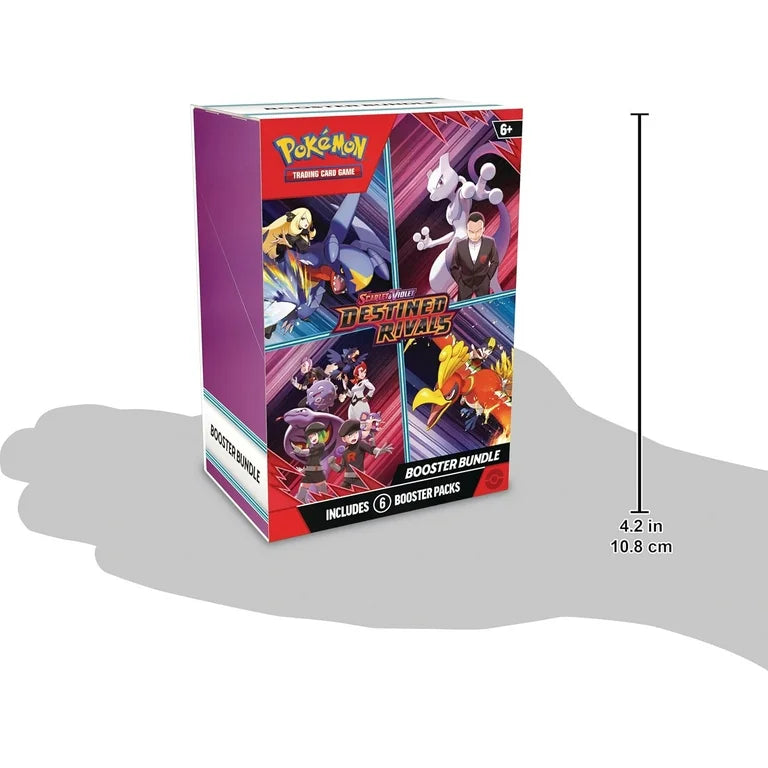 Pokémon TCG: Scarlet & Violet - Destined Rivals Booster Bundle - 6 Packs (English)