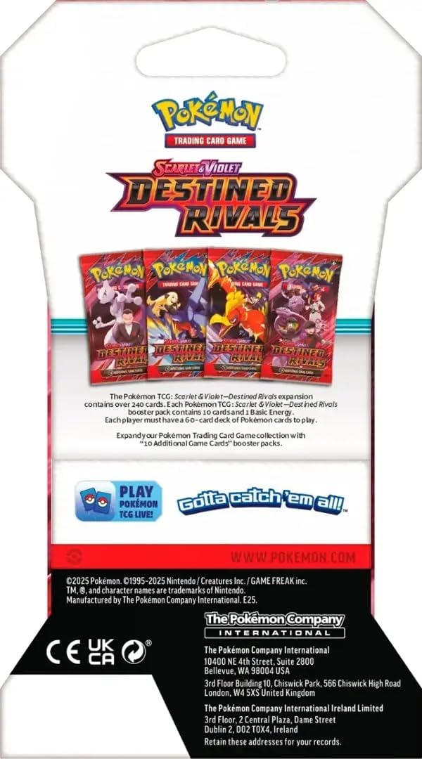 Pokémon TCG: Scarlet & Violet - One Destined Rivals Sleeved Booster Pack (English)