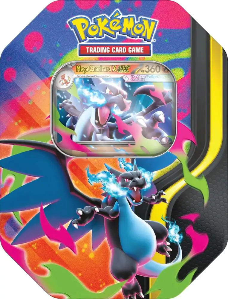 Pokémon - Trading Card Game: Mega Charizard X Tin