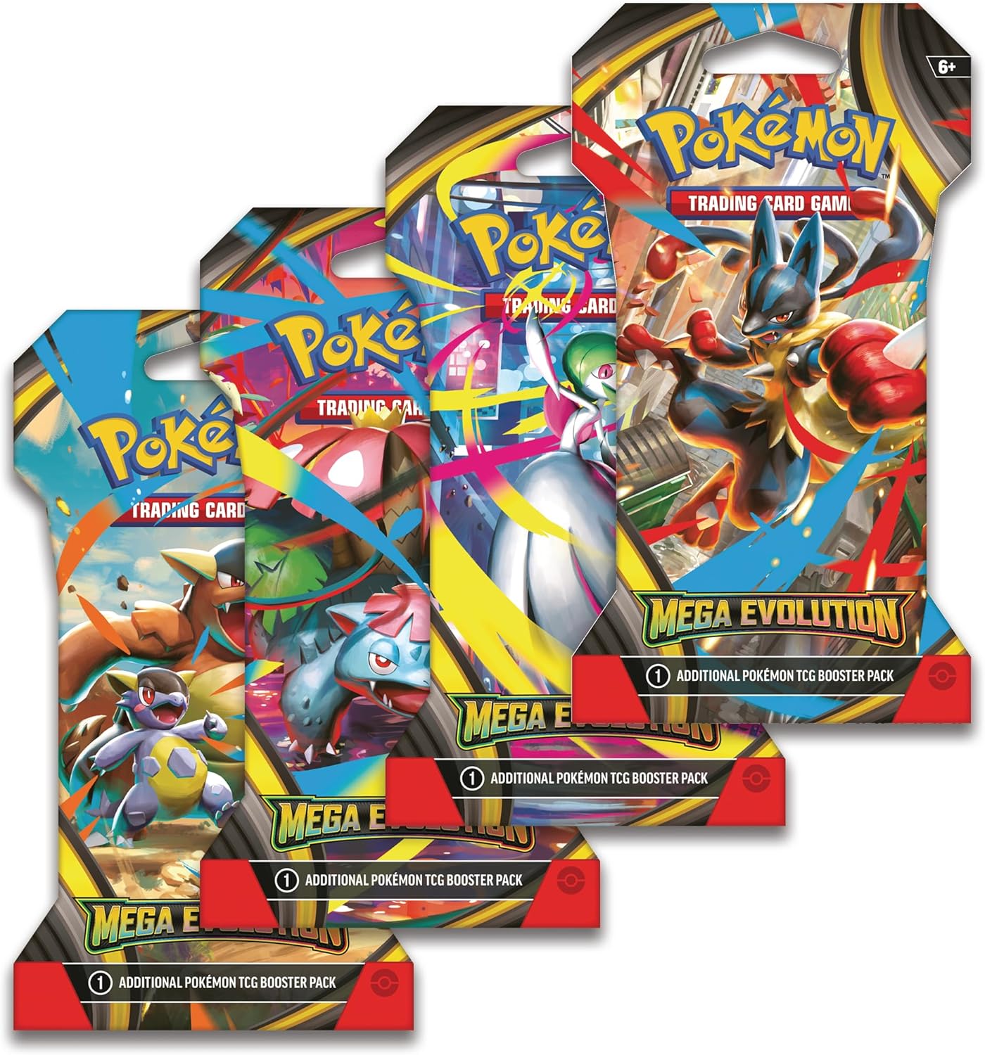 Pokémon TCG: Mega Evolution - One Sleeved Booster Pack (English)