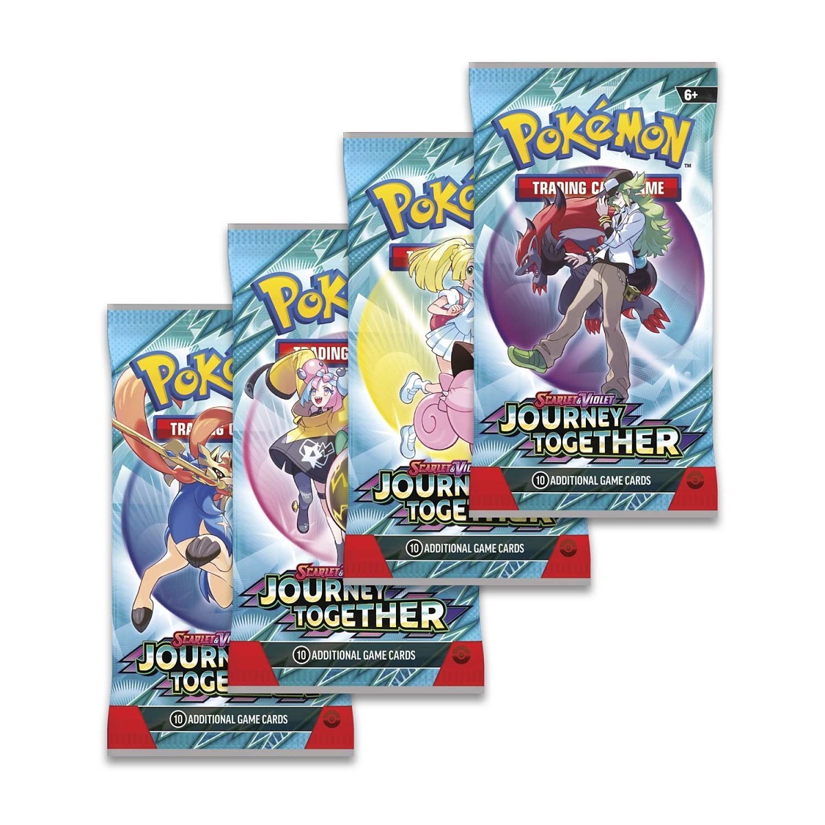 Pokémon TCG: Scarlet & Violet - Journey Together Booster Bundle - 6 Packs (English)