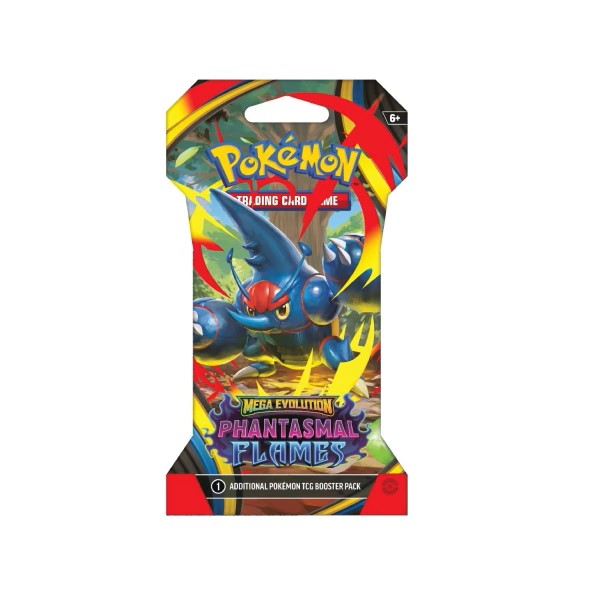 Pokémon TCG: Mega Evolution - One Phantasmal Flames Sleeved Booster Pack (English)