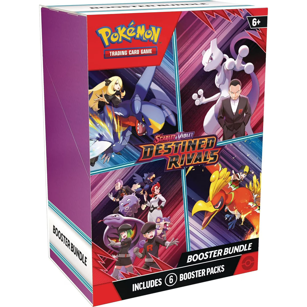 Pokémon TCG: Scarlet & Violet - Destined Rivals Booster Bundle - 6 Packs (English)