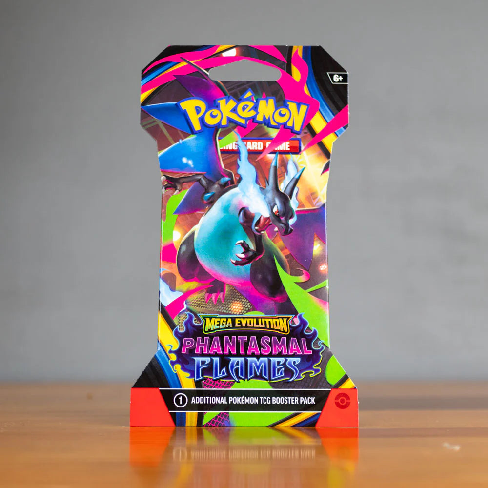Pokémon TCG: Mega Evolution - One Phantasmal Flames Sleeved Booster Pack (English)