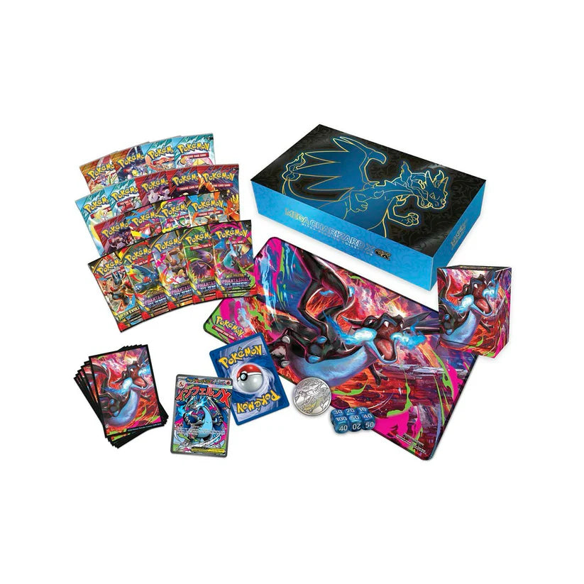 Pokémon Trading Card Game: Mega Charizard X ex Ultra-Premium Collection