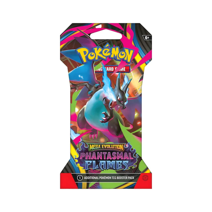 Pokémon TCG: Mega Evolution - One Phantasmal Flames Sleeved Booster Pack (English)